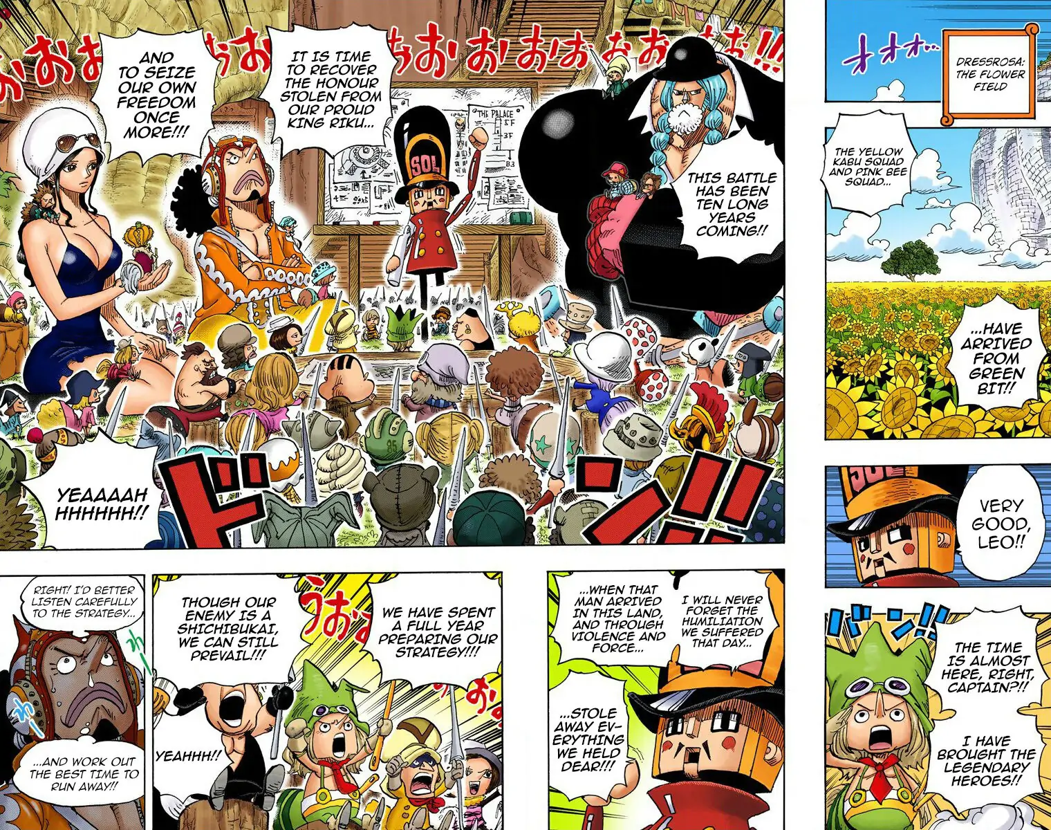 One Piece Digital Colored Chapter 722 image 16
